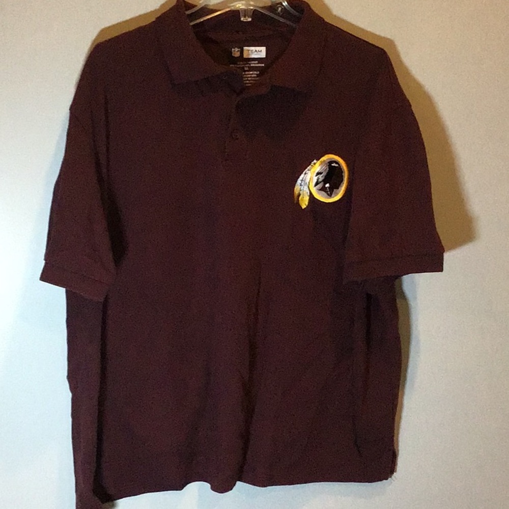 NFL Washington Redskins polo shirt old logo